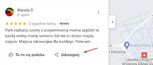 Jak zrobić link do opinii Google