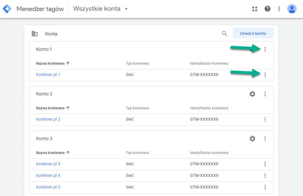 Menedźer Tagów Google Zarządzanie Użytkownikami