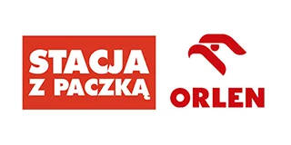 stacja z paczką orlen logo